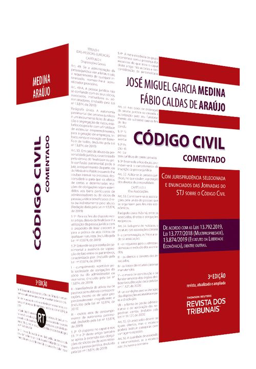 Código Civil Comentado – 3.ª edição